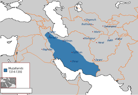 نقشه مظفریان
